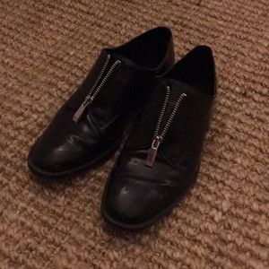 Zara oxford loafers